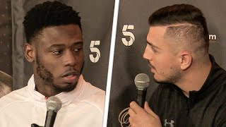 Isaac Chamberlain vs Dilan Prasovic FULL PRESS CONFERENCE  Channel 5 Boxing [upl. by Jarrad41]