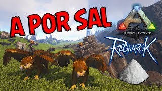 Ark Survival Ragnarok A por Sal  Gameplay Español   Xbox One [upl. by Ellerred]