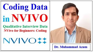 How to code qualitative interview data with NVivo  Coding data in NVIVO  NVivo for beginners code [upl. by Aerdnwahs]