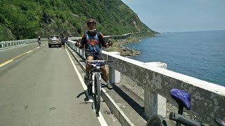 Bike Ride Manila to Pagudpud Day 4 Pagudpud to Patapat Viaduct April 15 2017 [upl. by Augustus]