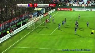 U de Chile 20 vasco HD Semifinal vuelta Sudamericana 2011 goles de Canales y Vargas [upl. by Atilehs209]