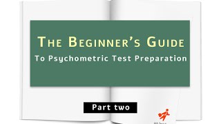 The Beginners Guide to Psychometric Tests Part 2  How to Prepare [upl. by Jaenicke]