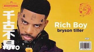 Bryson Tiller  Rich Boy Visualizer [upl. by Atikkin]