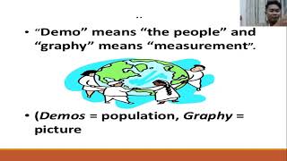 Global Demography with sir Denz [upl. by Akimihs]