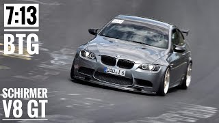 SCHIRMER BMW E92 M3  713 BTG  Nürburgring Nordschleife TF  Alex Hardt [upl. by Odawa470]