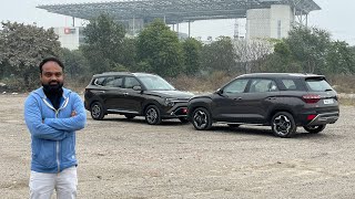 1 Minute Comparison  Kia Carens Vs Hyundai Alcazar shorts reels carens [upl. by Kirshbaum]