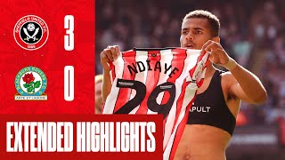 Sheffield United 30 Blackburn Rovers  Extended EFL Championship highlights  Norwood Ndiaye goals [upl. by Christel]