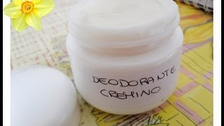 DEODORANTE cremino FAI DA TE ricetta SUPER FACILISSIMA ed efficace  Le Ricette di Jennifer [upl. by Nawaj370]