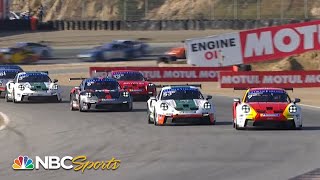 IMSA Porsche Carrera Cup  Laguna Seca  EXTENDED HIGHLIGHTS  5122  Motorsports on NBC [upl. by Bronwyn]