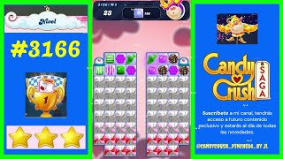 Level 3166  Candy Crush Saga 2024 🫵 candycrushpinche64 [upl. by Alroi]