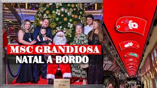 MSC GRANDIOSA  NATAL COM BEBÊ A BORDO  VLOG 3  TEMPORADA 2023  2024 [upl. by Gnem]