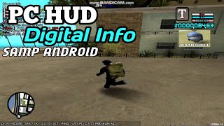 SHARE HUD PC RETEXTURE GTA SASAMP ANDROID [upl. by Hillary]