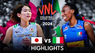 🇯🇵 JAPAN vs ITALY 🇮🇹  GOLD MEDAL MATCH  Highlights  Womens VNL 2024 [upl. by Mayberry]