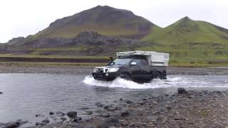 Teil 46 Island mit der Wohnkabine Toyota Hilux mit Four Wheel Campers Fox [upl. by Judah51]