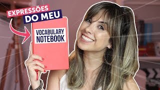 EXPRESSÕES ÚTEIS DO MEU CADERNO DE VOCABULÁRIO intermediárioavançado [upl. by Eiser]