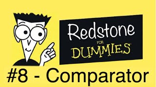 Redstone For Dummies 8  Comparator [upl. by Krystin]