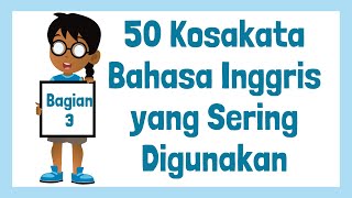 Bagian 3🎯 Belajar Bahasa Inggris untuk Pemula Frase dan Kosakata 🌟 [upl. by Goodson687]