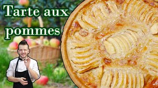 Tarte aux pommes à lAlsacienne [upl. by Weinberg]