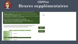 Bases de calcul des Heures supplémentaires [upl. by Brezin899]