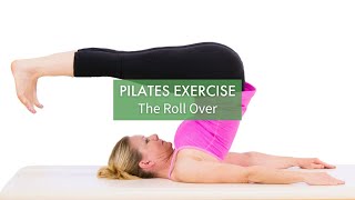 Pilates Exercise The Roll Over  Pilates Anytime [upl. by Kenta]