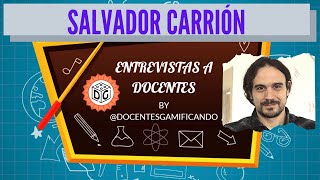 Entrevistas a docentes Hoy con Salvador Carrión [upl. by Thatcher]