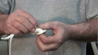 How to Properly Tie a Flagpole Knot [upl. by Rica]