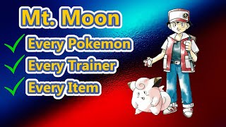 Pokemon Red amp Blue Checklist Guide Mt Moon [upl. by Neva931]