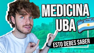 ¿Cómo es ESTUDIAR MEDICINA en la UBA en Argentina Todo lo que tenes que saber🩺 [upl. by Ronni926]