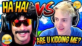 DRDISRESPECT BEATS NINJA IN 20000 TOURNAMENT SALTY Fortnite SAVAGE amp FUNNY Moments [upl. by Einafats]