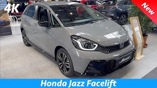 Honda Jazz 2024 Facelift  First Look  Advanced Sport Exterior  Interior Visual Review [upl. by Lonnard]