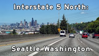 Interstate 5  Seattle Washington  Northbound  May 2023 [upl. by Lindon]