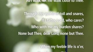 Just a Closer walk with Thee with Lyrics  Visual Worship [upl. by Brass]