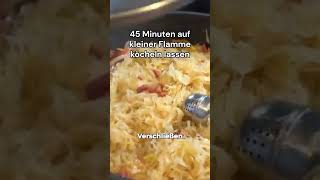 Schupfnudeln mit Specksauerkraut 🥔🥓 Leckeres Rezept für Anfänger [upl. by Ibed217]