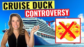 Cruise Ducks Are Upsetting Passengers amp cruise lines Heres Why [upl. by Nylrem149]