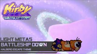 Battleship Down  Halberd Escape  KIRBY GAMBLE GALAXY STORIES Fangame Soundtrack [upl. by Orabla]