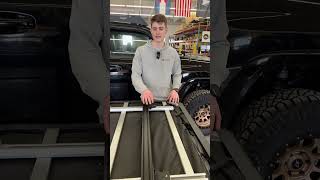 How to Easily Install Your Tent on a Sherpa Roof Rack roofrack howto tutorial overlanding [upl. by Zirtaeb]