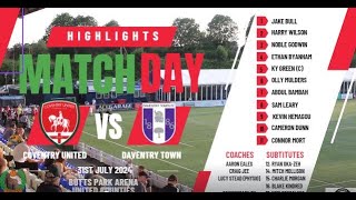 EXTENDED HIGHLIGHTS  Coventry United 15 Daventry Town [upl. by Easton]