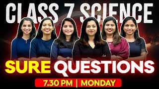 Class 7 Basic Science  Sure Questions  Exam Winner [upl. by Ecnerrat]