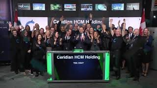 Ceridian HCM Holding Inc Opens Toronto Stock Exchange May 4 2018 [upl. by Annoval23]