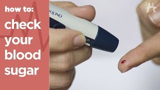 How to check your blood sugar [upl. by Lash]