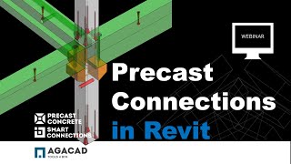 Inserting Connection Elements Automatically for Precast Concrete Designs in Revit [upl. by Nertie]