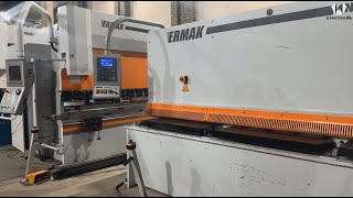 Гидравлические гильотинные ножницы с ЧПУ ERMAKSAN CNC HVR 31006 от STANTRADE Турецкое качество [upl. by Kayne]