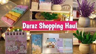 Daraz shopping haul Affordable products from daraz Stationary for desk Body mist amp Perfume [upl. by Adnoryt780]