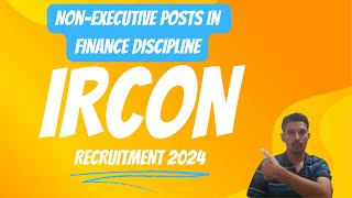 IRCON RECRUITMENT 2024  LATEST IRCON JOBS  APPLY ONLINE [upl. by Esinehs400]