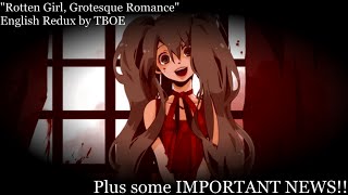 『TBOE』Rotten Girl Grotesque Romance  Miku Hatsune  English Redux [upl. by Akinimod645]