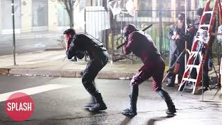 The Punisher And The Daredevil Film Action Scene For quotDaredevil Born Againquot  02 Apr 2024 [upl. by Neelsaj]