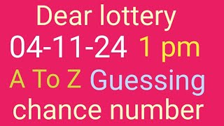 dear lottery guessing dear lottery result dear lottery guessing live result guessingtoday [upl. by Anma]