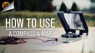 How to Use a Compass amp Map • Compass Navigation Tutorial [upl. by Yggep218]