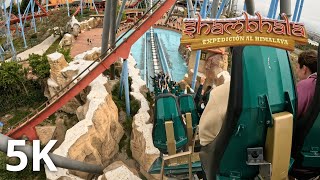 Shambhala POV 5K60 FPS  PortAventura  Backseat [upl. by Katerine931]