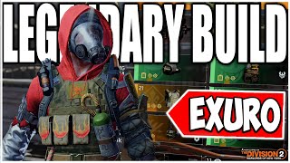 The Division 2 Legendary EXURO Build that MELTS Enemies Everything will BURN in Seconds [upl. by Frodina]